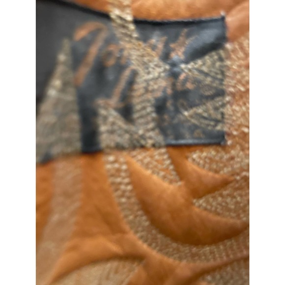 Vintage Tony Lama Men's Black Label Ostrich Leg Cowboy Boots Size 8 D - Picture 9 of 10